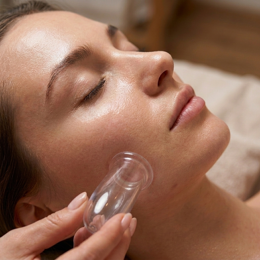 Facial Cupping and Lymphatic Drainage